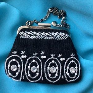 Small, black purse/ coin purse Liz  Claiborn NWOT